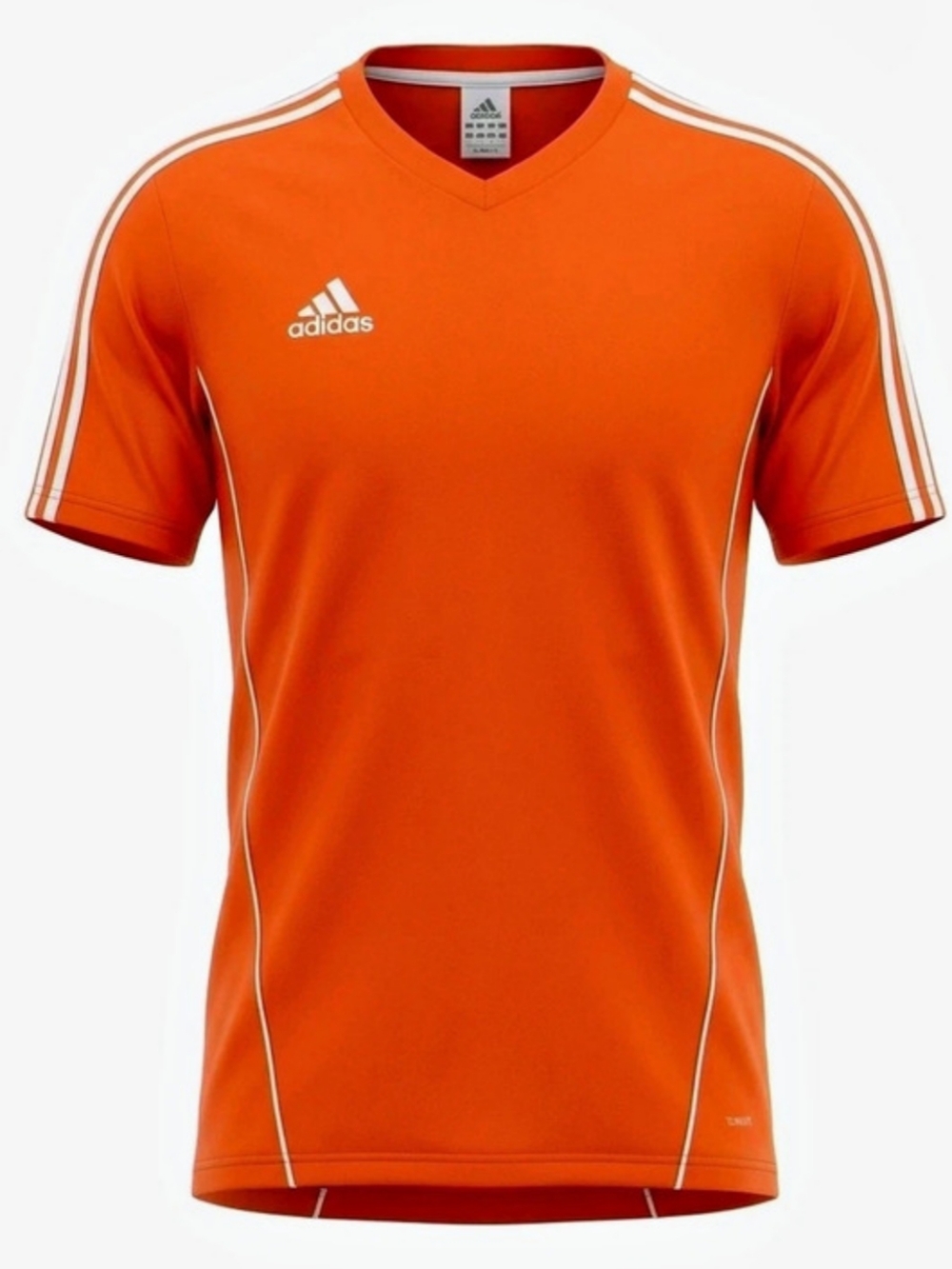 adidas Orange Short Sleeve Jersey Size Medium